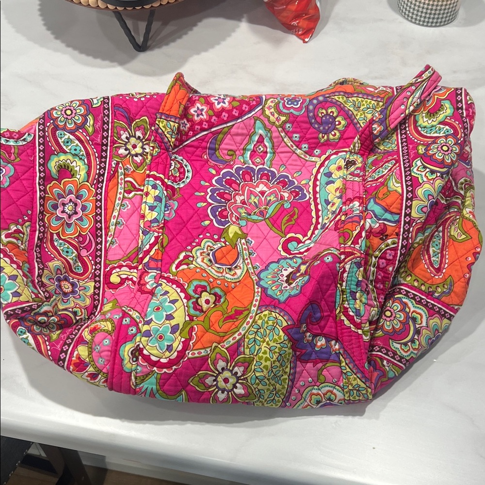 Vibrant Paisley Tote Bag